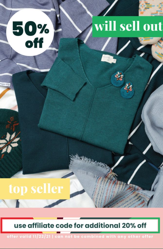 Cyber Week Deals: Ladies Sweaters only $27
