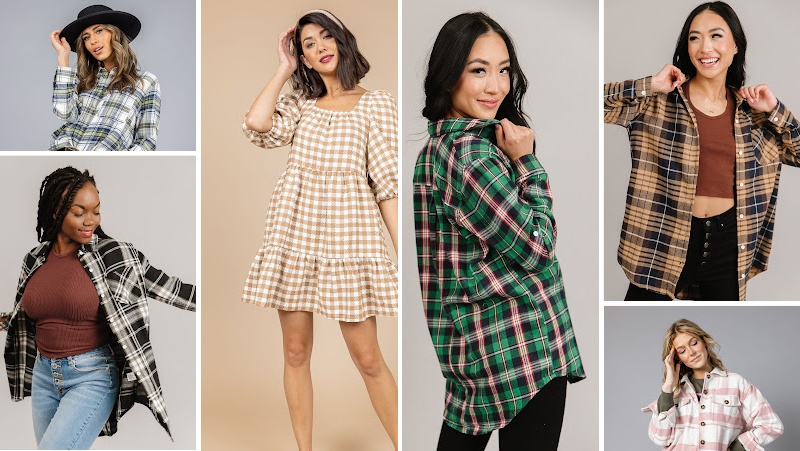 Plaid Fashion 20% OFF the Lowest Marked Price- Starting at $10