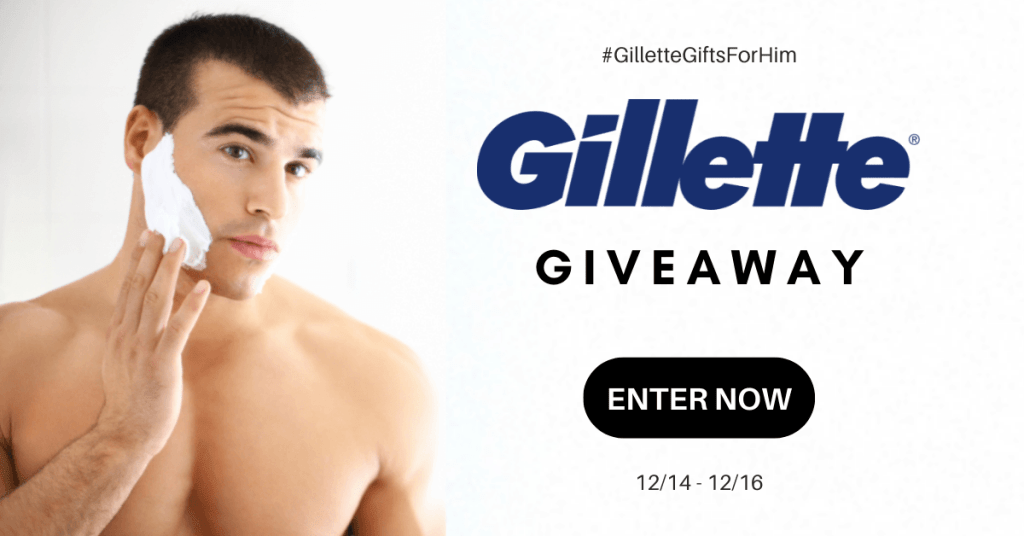 GIVEAWAY: Enter to Win a $50 Gilette Gift Card - 5 WINNERS