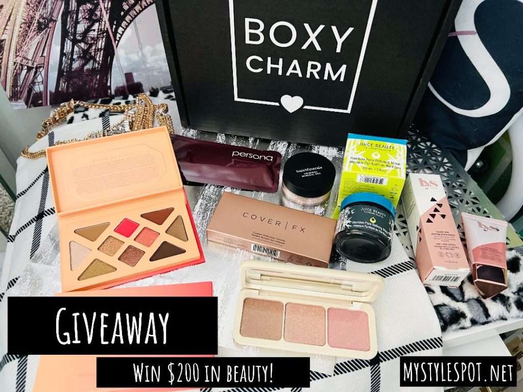 GIVEAWAY: Enter to Win $215 in Beauty from BoxyCharm Premium