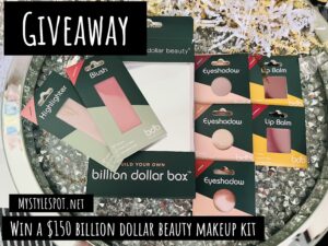 GIVEAWAY: Enter to Win a $150 TSA-Approved Travel Makeup & Kit from Billion Dollar Beauty