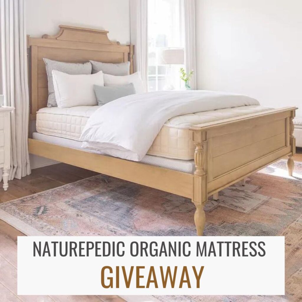 GIVEAWAY: Enter to Win a Naturepedic Organic Mattress ($2799 Value!)