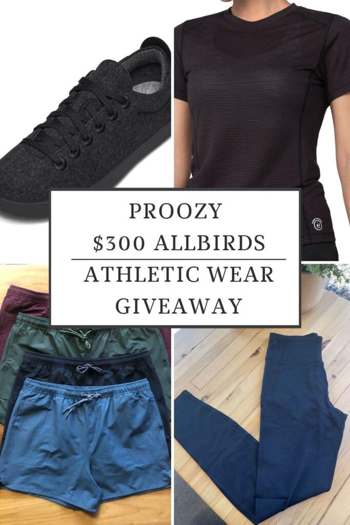 GIVEAWAY: Enter to Win $300 in Allbirds Athleticwear from Proozy