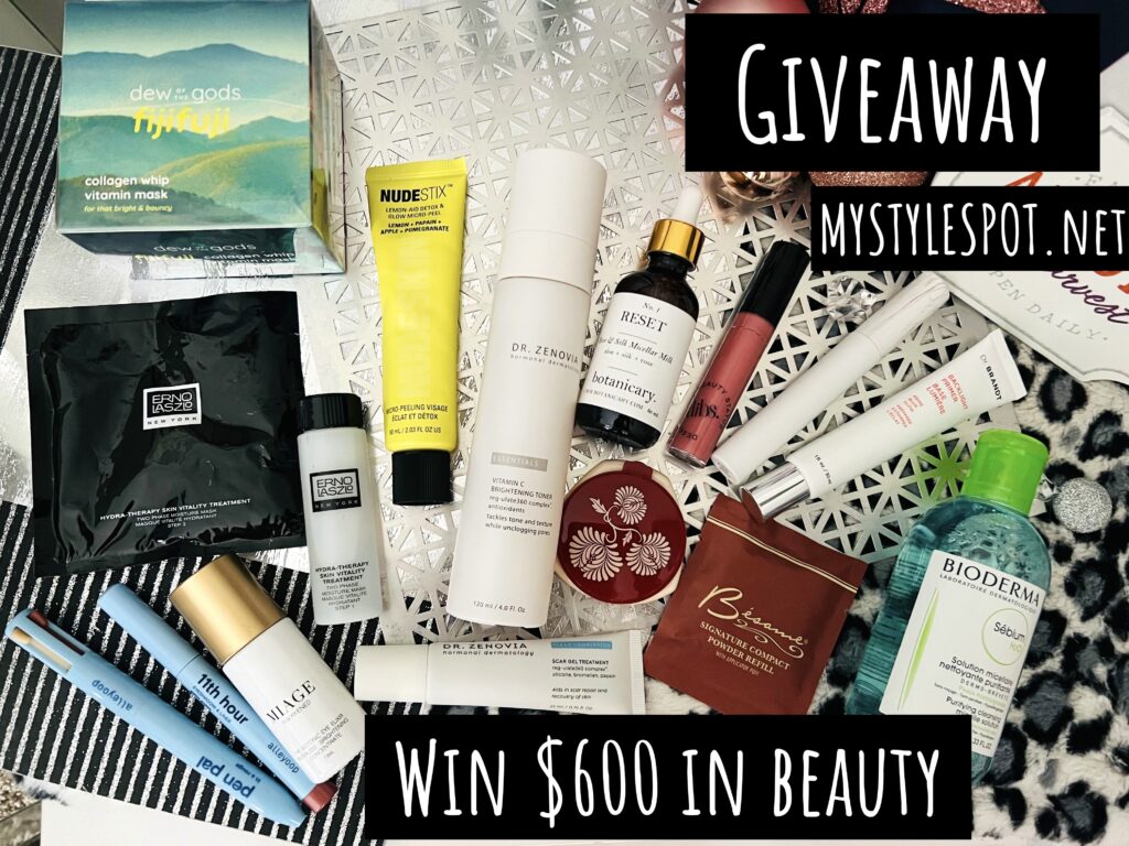 GIVEAWAY: Enter to Win $600 in Makeup & Skincare