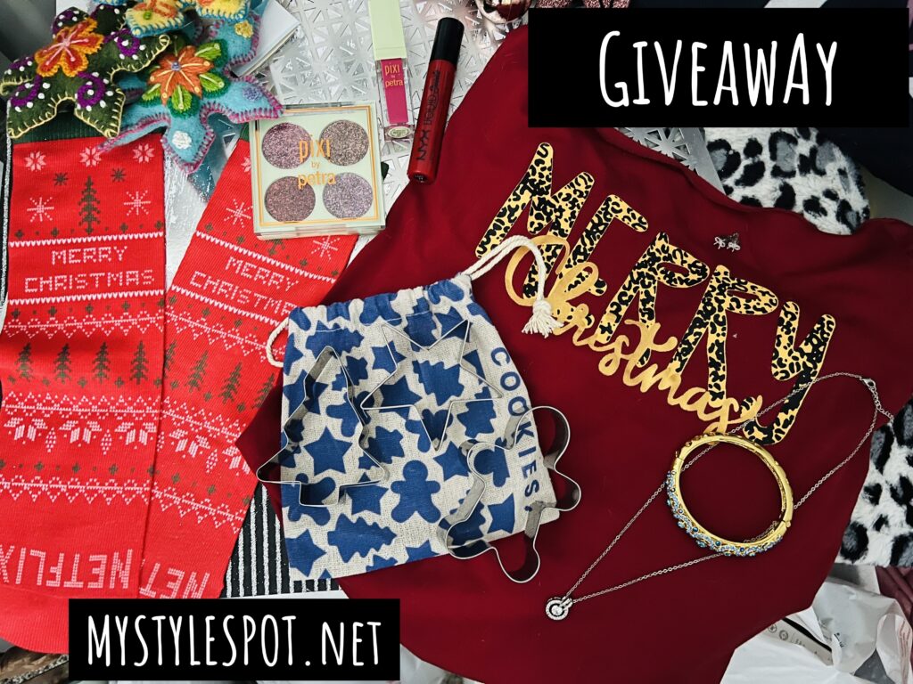Enter to win $150 in Christmas fashion, beauty, and jewelry