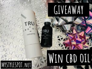 GIVEAWAY: Enter to Win CBD - 1000 mg Dropper from One Tru Human