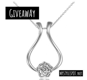 Enter to win a sterling silver lotus flower necklace