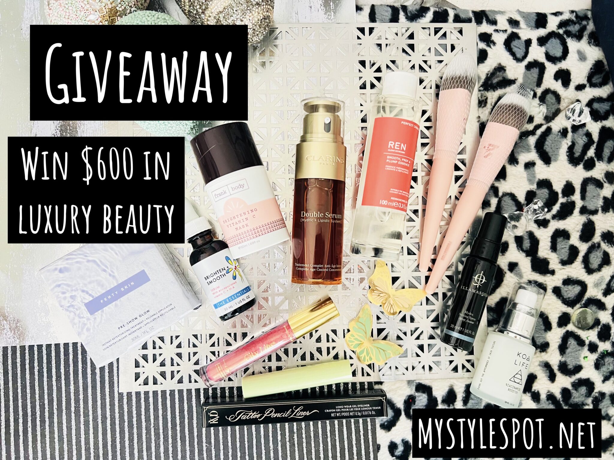 GIVEAWAY: Enter to Win $600 In Luxury Makeup & Beauty - MyStyleSpot