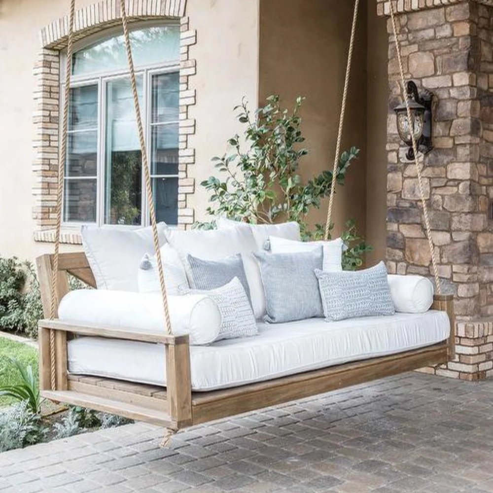 Redefine Outdoor Comfort: Indulge in the Elegance of Amish-Made Porch Swings